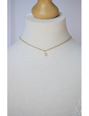 Collier de dos Céleste pour la mariée