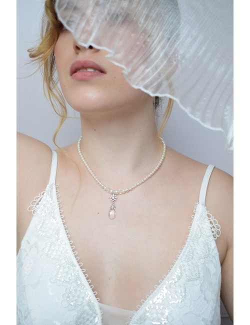 Collier de mariée Margaret au style rétro chic - Gatsby
