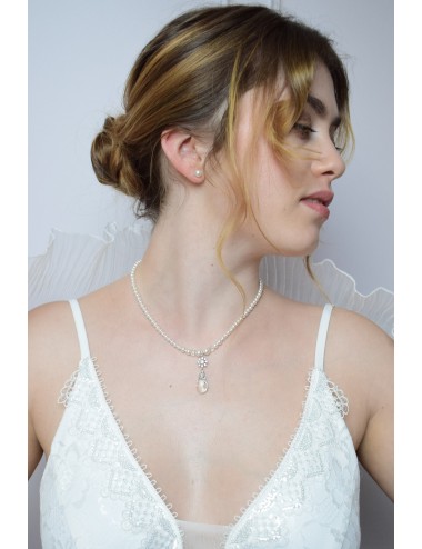Collier de mariée Margaret au style rétro chic - Gatsby