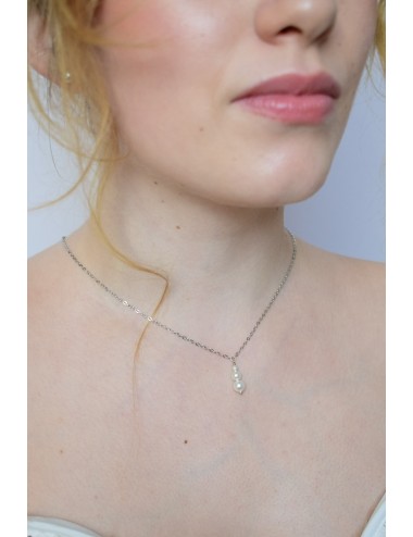 Collier de dos champêtre Eglantine pour robe dos nu