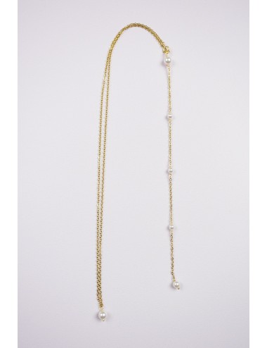 Collier de dos Céleste pour la mariée