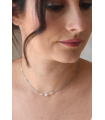 Syrina - collier de mariée minimaliste