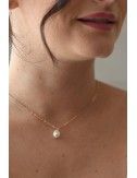 Collier de dos mariage Alix pour robe de mariée dos nus	