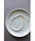 Bracelet de mariée Perles fines