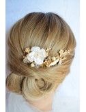 Peigne pour le chignon de la mariée modèle Impératrice.