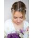 headband de mariage avec des strass  en cristal