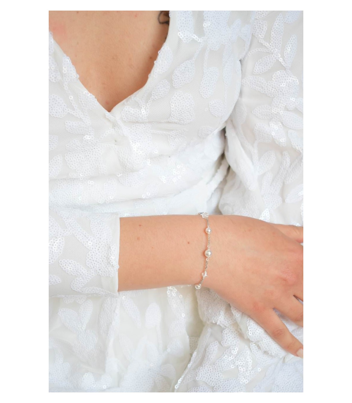 Bracelet de mariée Daphné