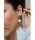 Boucles d'oreilles pendantes Alanka