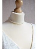 Collier de mariage Perles fines