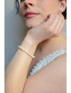 Bracelet de mariée Blush