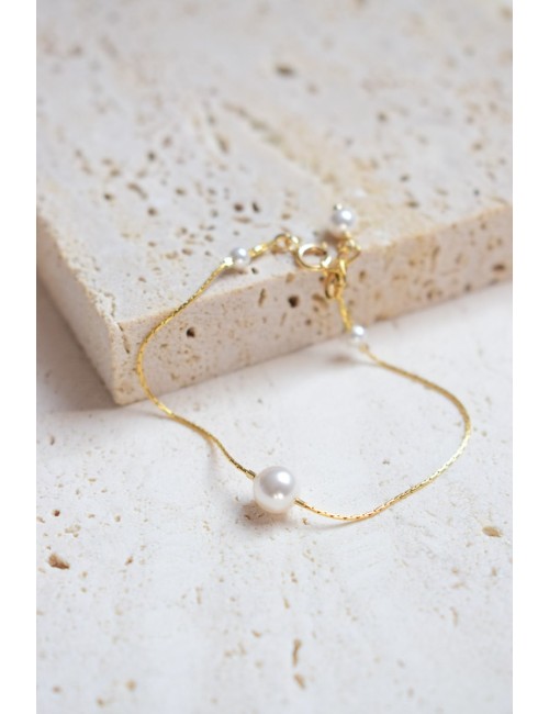 Bracelet de mariage minimaliste Escale