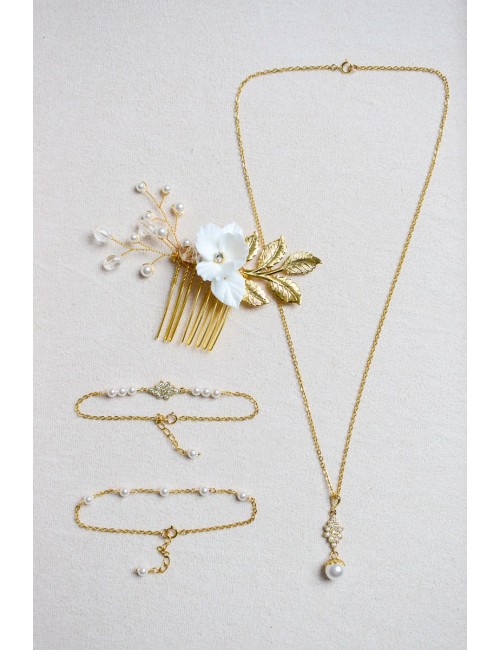 Peigne pour la mariée modèle Anny