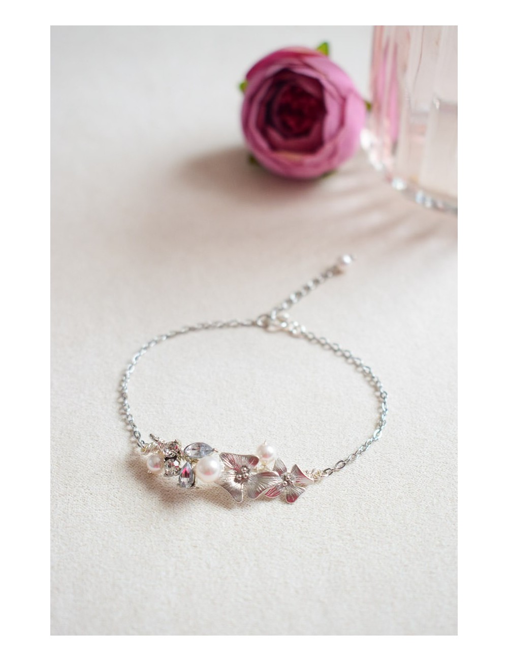 Bracelet cadeau témoin modèle Capucine.