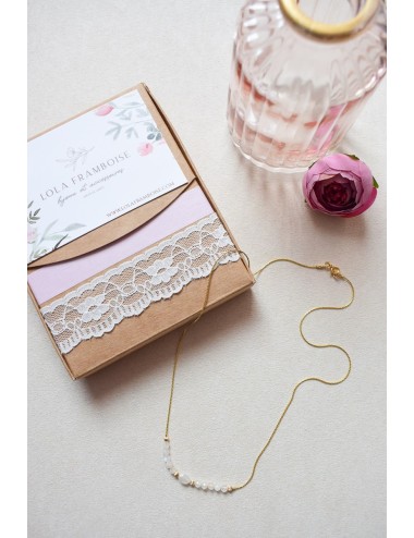 Collier de mariage Comète pour une mariée discrète et naturelle