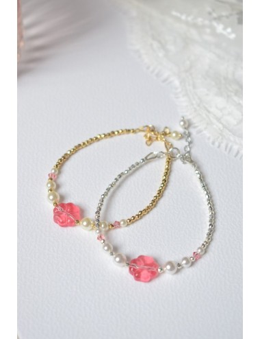 Bracelet pour témoin de mariage ou meilleure amie avec trèfle