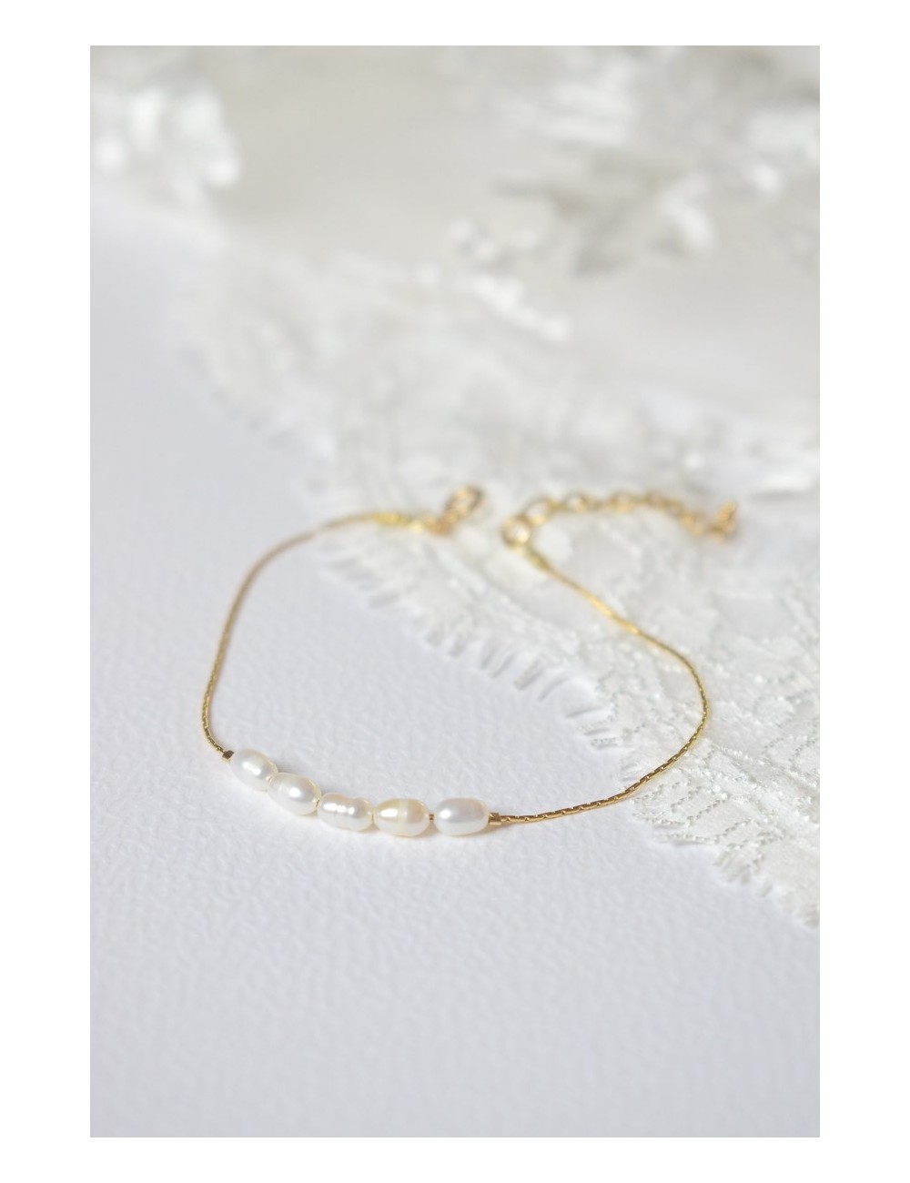 Bracelet pour la mariée modèle modèle Pearl