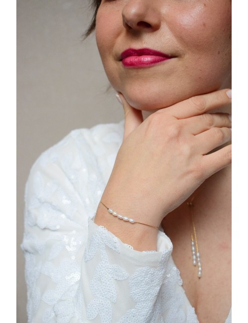 Bracelet pour la mariée modèle modèle Pearl