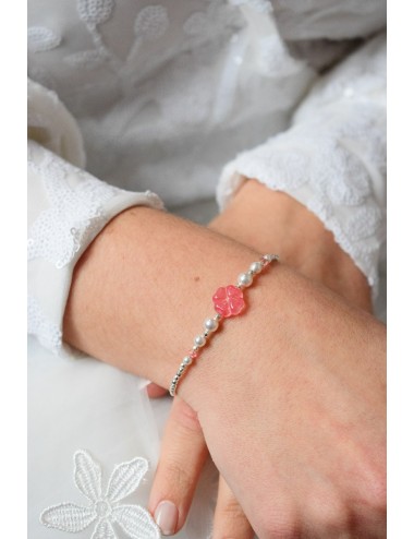 Bracelet pour témoin de mariage ou meilleure amie avec trèfle