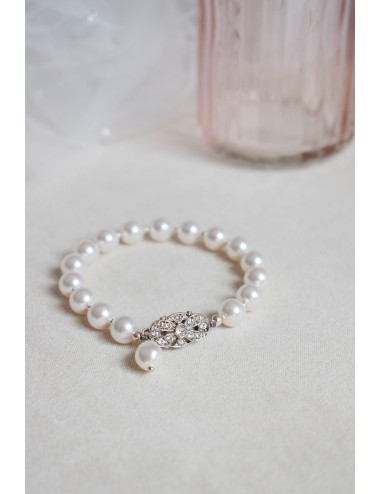 Bracelet de mariée Daphné, au style rétro chic