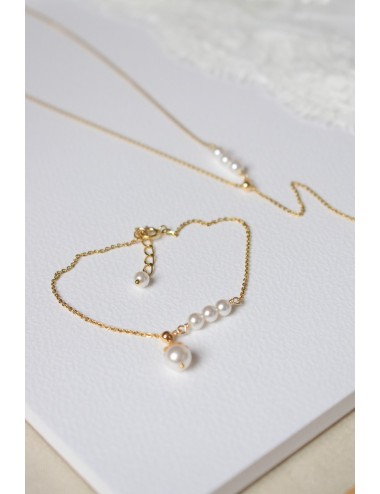 Bracelet de mariée Pauline style minimaliste très fin