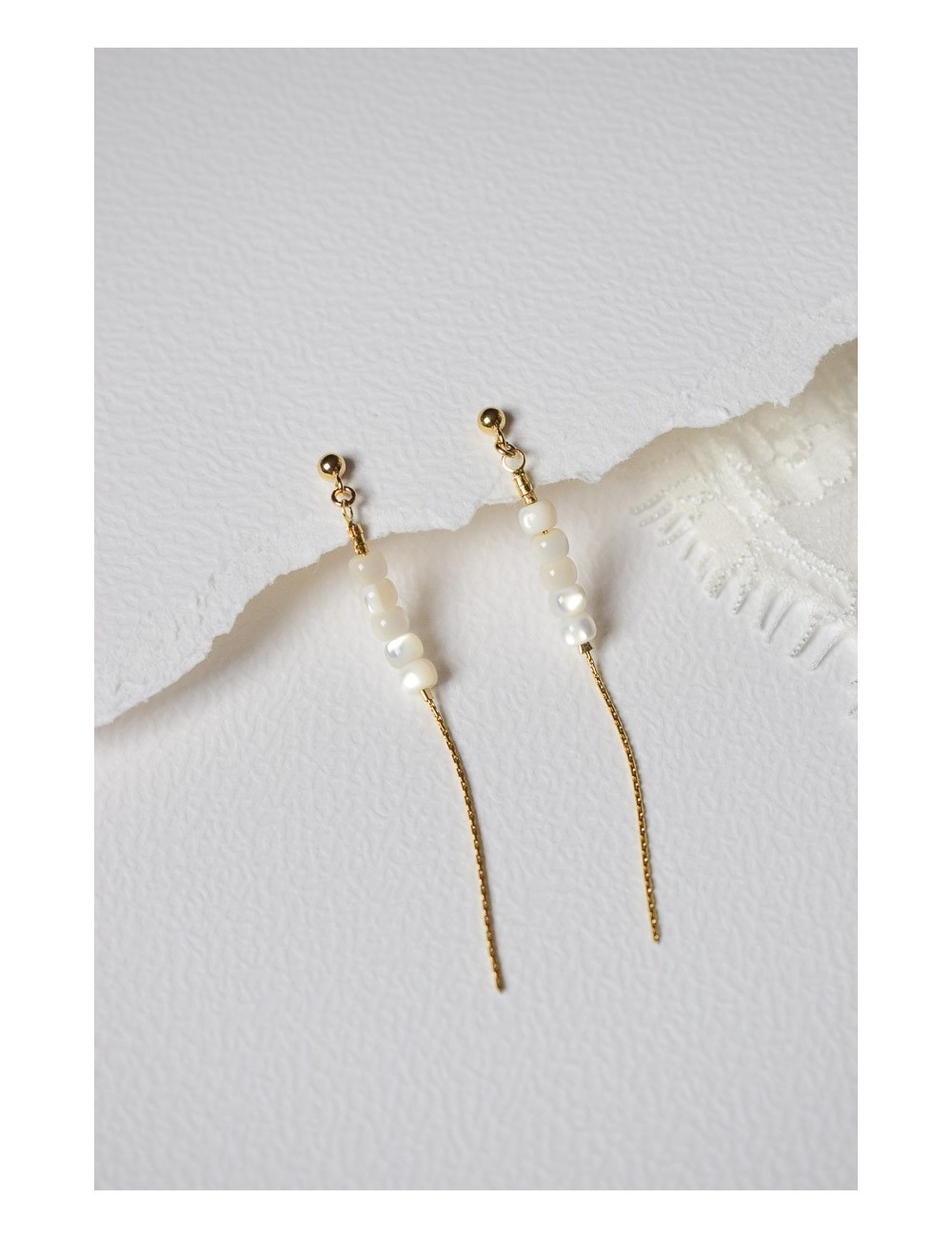 Boucles d'oreilles de mariage Virtuose