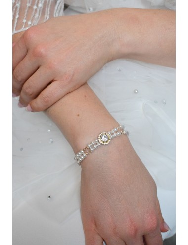 Bracelet de mariée Juliette au style glamour