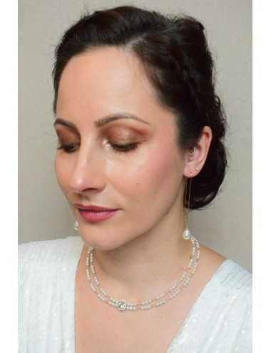 Collier de mariage Juliette rétro chic