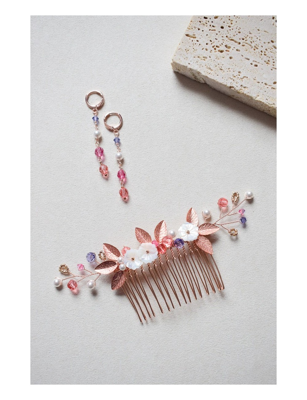 Parure de mariée livrée de suite