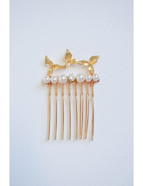 Peigne à cheveux pour la mariée modèle Dita, minimaliste