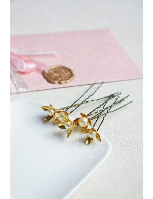 5 pics à cheveux pour le chignon de la mariée