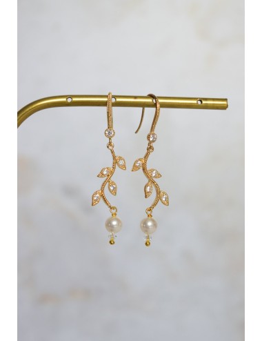 Boucles d'oreilles Coquillage, jolies boucles pour votre mariage.