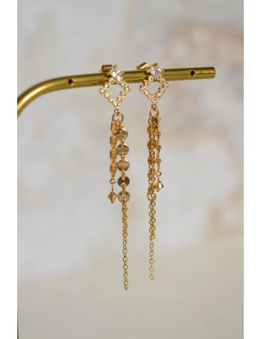 Boucles d'oreilles Coquillage, jolies boucles pour votre mariage.
