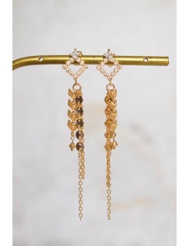 Boucles d'oreilles Coquillage, jolies boucles pour votre mariage.