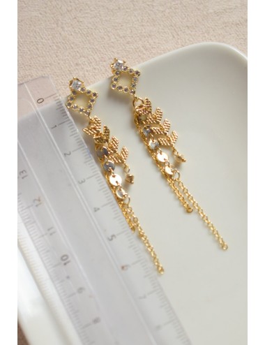 Boucles d'oreilles Coquillage, jolies boucles pour votre mariage.