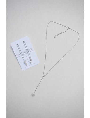 Collier de mariage Pauline au style minimaliste