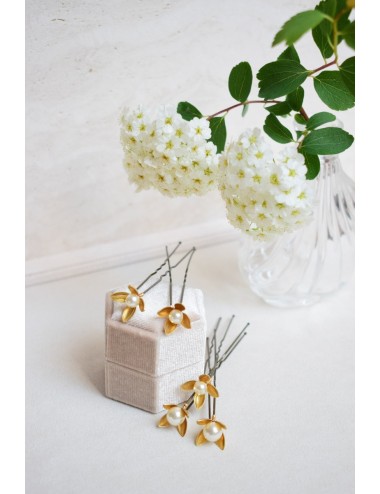 5 pics à cheveux pour le chignon de la mariée