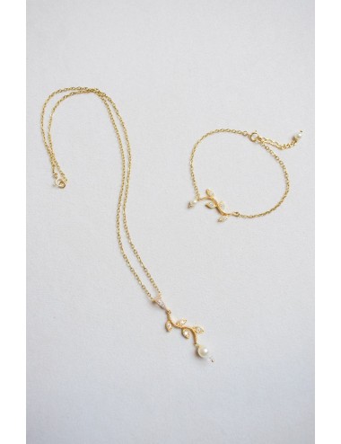 Bijoux mariage - Collier de mariage Brindille pour la mariée délicate.