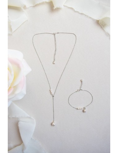 Collier de mariage Pauline au style minimaliste
