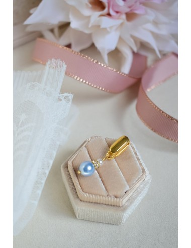 ''Quelque chose de bleu'' bijou de chaussure de mariée