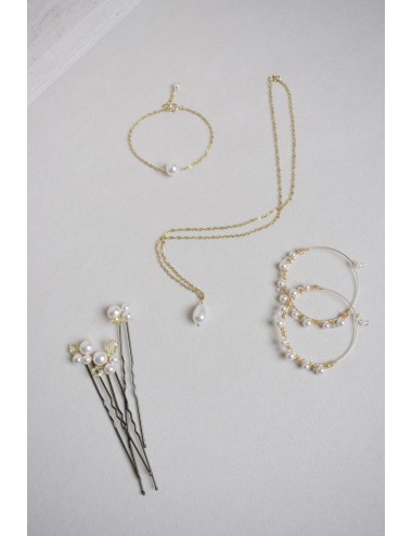 3 pics à cheveux Era pour le chignon de la mariée