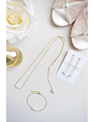 Collier de dos Léa pour la mariée en robe dos nu