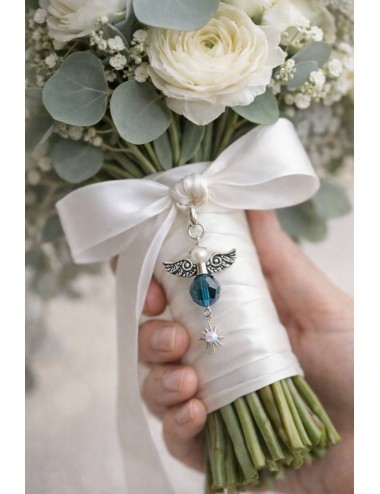 Breloque Ange en mémoire d'un proche disparu pour mariage
