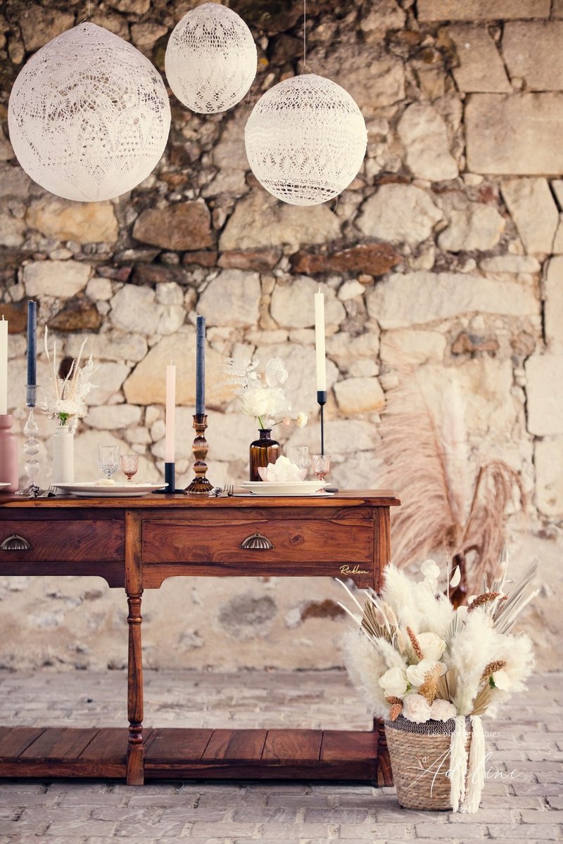 decoration champetre chic romantique